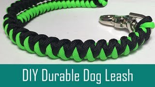 DIY Durable Dog Leash (For Your Dogs Safety!)