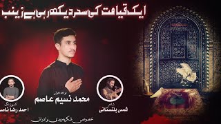 Ek Qayamat ki Sahar dekh rahi hai Zainab| Muhammad Naseem Asim new Noha 2021