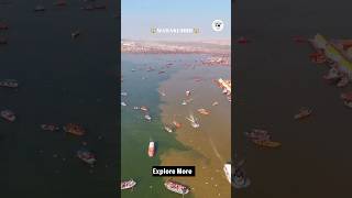 Mahakumbh Drone View | #mahakumbh2025 #shorts #exploremore