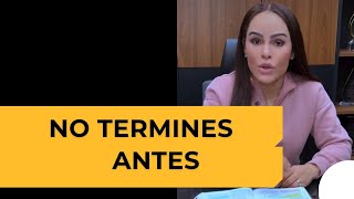 NO TERMINES ANTES - pastora Yesenia Then