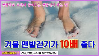 [브레인클래스] 맨발걷기 이렇게 하시면 됩니다  | 맨발걷기 하는 방법 | 겨울 맨발걷기, 지금하시면 됩니다