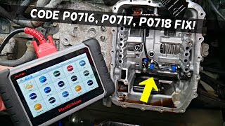 CODE P0716 P0717 P0178 CHECK ENGINE LIGHT, TRANSMISSION FIX