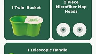 Twin Bucket Spin Mop