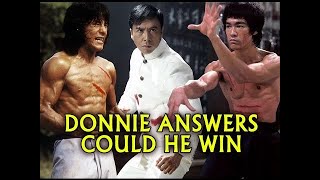 Donnie Yen Asked By Jimmy Lai Could he Beat Jackie Chan or Bruce Lee in Fight