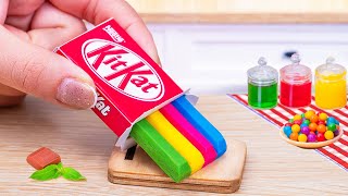 Delicious KITKAT Cake🌈Amazing Miniature KITKAT Cake Decorating Recipe 🎂Sweet KitKat Chocolate Cakes