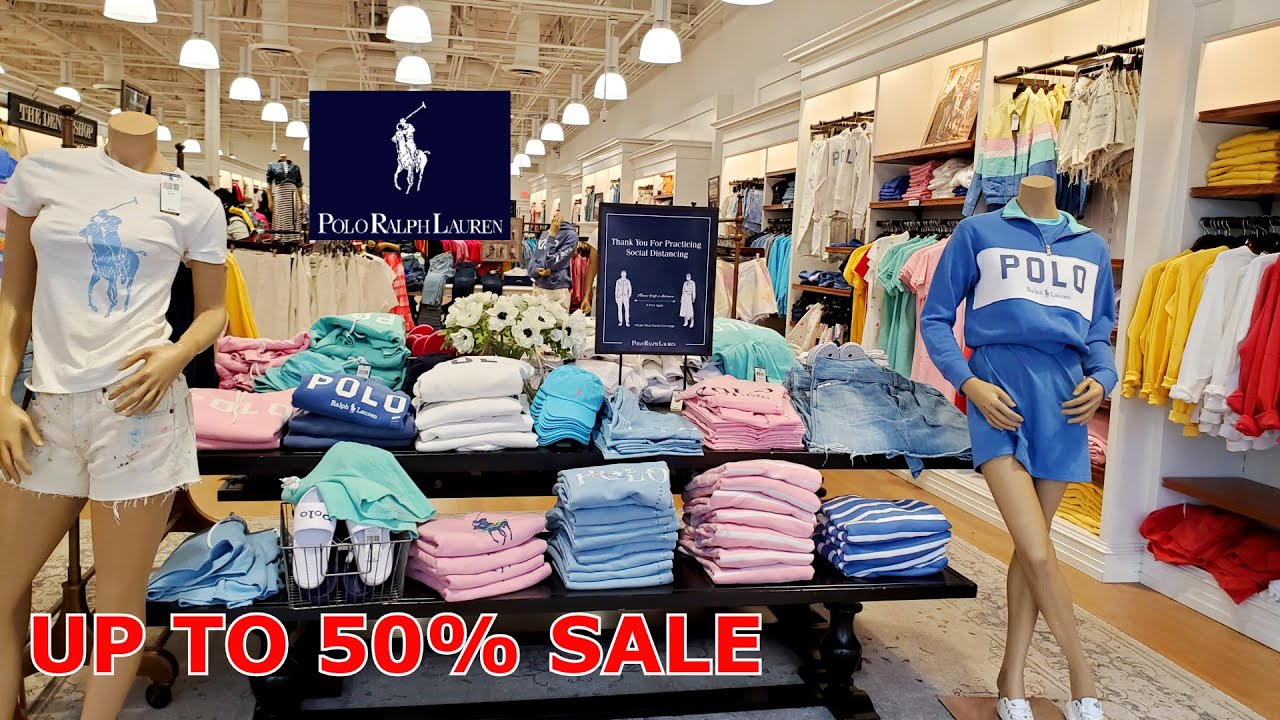 POLO RALPH LAUREN FACTORY STORE| UP TO 50% SALE OFF YOUR PURCHASE - YouTube