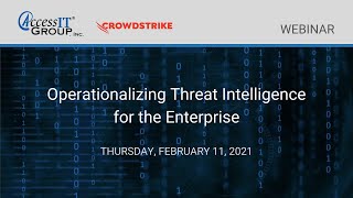 Webinar 2 Breach Series: Operationalizing Threat Intelligence for the Enterprise