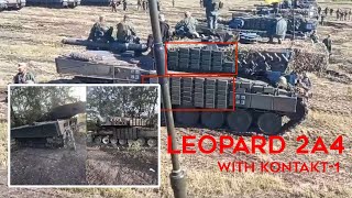 Even With Kontakt-1, Leopard 2A4 Was Still Destroyed By Lancet UAV