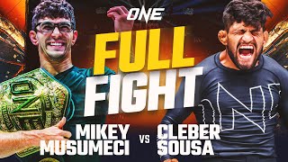 High-Octane Grappling ⚡️ Mikey Musumeci vs. Cleber Sousa | Full Fight