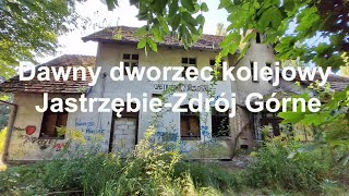 Dawny dworzec kolejowy Jastrzębie-Zdrój Górne. Śląskie. Polska.