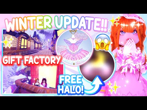 NEW WINTER UPDATE! FREE HALO, LOTS OF ACCESSORIES, NEW MAP & MORE! Royalty Kingdom 2 UPDATE ROBLOX