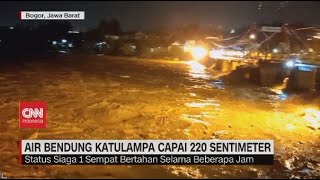 Bendungan Katulampa Menyentuh Ketinggian 220 Sentimeter