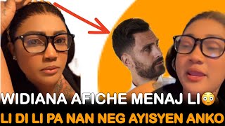 WOY WIDIANA DEBAKE AK MENAJ LI NAN LIVE🙆🏻‍♂️LI PA PRAN NEG AYISYEN ANKÒ😳ZEN PETE🥱