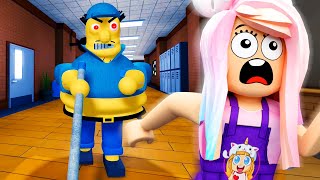 Escaping The Evil School Janitor (Roblox Story)