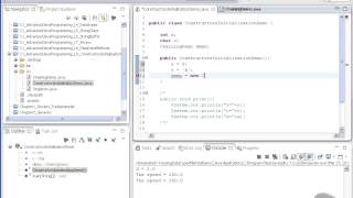 Advanced Java tutorial - Constructors & Initialization