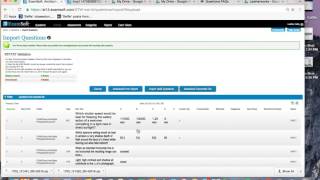 Import Questions