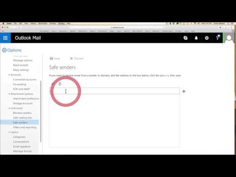 How to add to 'Safe Sender' list - Outlook, Homail, Live How to add to 'Safe Sender' list - Outlook, Homail, Live