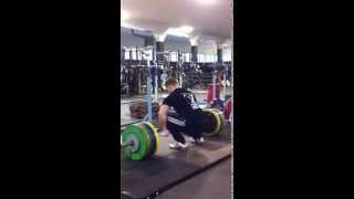 170kg Power Clean (375lbs.)