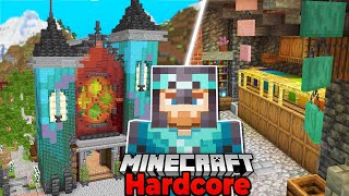 I Built a NEW STORAGE ROOM in Hardcore Minecraft 1.20 Survival