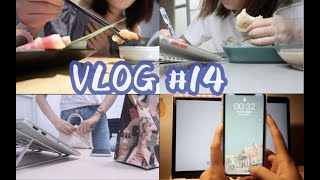 【读研VLOG#14】研究生的周末｜逛.吃.学.吃.吃.学｜你个小破站.耽误我学习！