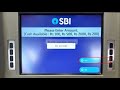 how to withdraw cash from sbi atm malayalam sbi atm cash withdrawal malayalam