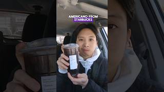 I Tried An Iced Americano From Starbucks In Calgary Alberta!