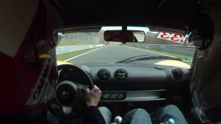 Trackday Nordschleife 12.04.10 Lotus Elise R jagt Smart Roadster Runde 1