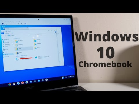 Run Windows 10 on Chromebook - 2021