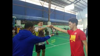 SCUAA 2017 BADMINTON BPSU VS BULSU BATTLE FOR GOLD