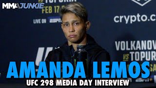 Amanda Lemos Wants Tatiana Suarez Rebooking if She Beats Replacement Mackenzie Dern | UFC 298