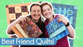 Quilts of Friendship: Celebrate with the Fabric Café Team!