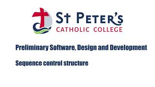 Sequence control structure