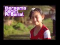 Bersama dengan si cilik Arsenal di coco cabana miri