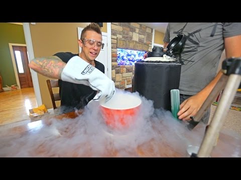 How to Make Liquid Nitrogen Ice Cream How to Make Liquid Nitrogen Ice Cream
