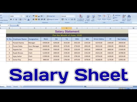 How To Create Salary Chart In Microsoft Excel How To Create Salary Chart In Microsoft Excel