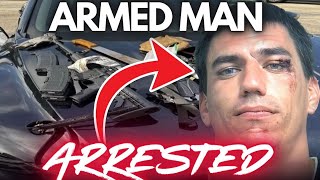 MAJOR ARREST!! Palm Beach Airport. ARMED MAN!! Florida.