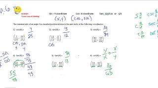 ixl M.6 instructions precal