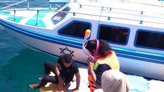 Snorkeling di Laut Wilayah Desa Arborek Raja Ampat, Lautnya Bening Ikan Terlihat dari Atas