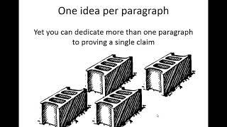 Writing Paragraphs-Defining a Paragraph