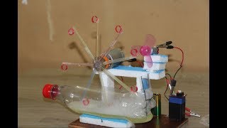 HomeMade Bubble Machine with Motor at home - diy Homemade