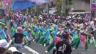 神石踊娘隊きらきら星 2016福山ばら祭 ﾛｰｽﾞﾊﾟﾚｰﾄﾞ mususukunjp