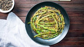 How to make Chinese Szechuan Green Beans