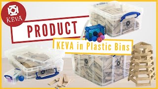 KEVA Planks w/ Plastic Bins | PERFECT for EDUCATORS | KEVA Planks