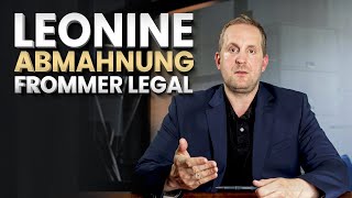 LEONINE Distribution GmbH: Abmahnung durch Kanzlei Frommer Legal