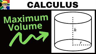 Optimisation Grade 12: Maximum Volume Cylinder