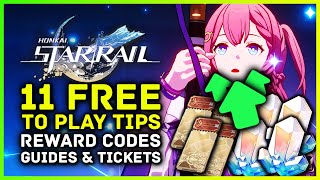 Honkai Star Rail 11 Free To Play Tips - Reward Codes, Best F2P Characters, Reroll Guide & Jades!