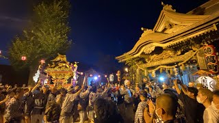 令和四年 八重垣神社祇園祭 神社神輿 宮入 年番町 萬町