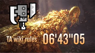 【MHW:I PS5】終わりなき黄金時代 マムタロト スラッシュアックス TA wiki rules 06'43\