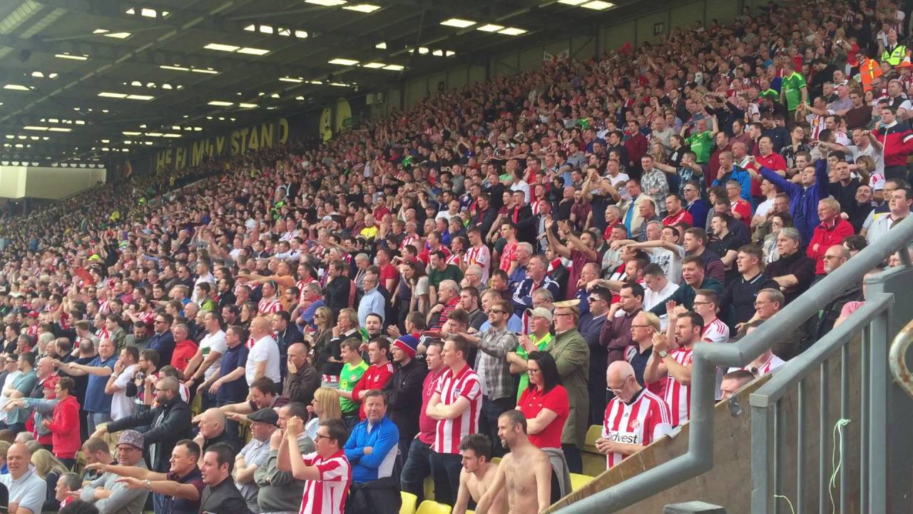 Watford Vs Sunderland 15.05.2016, Sunderland Supporters 2 - YouTube