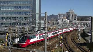 【鉄道走行映像】名鉄 犬山線 犬山駅 南側の様子 平日 08:30～12:00